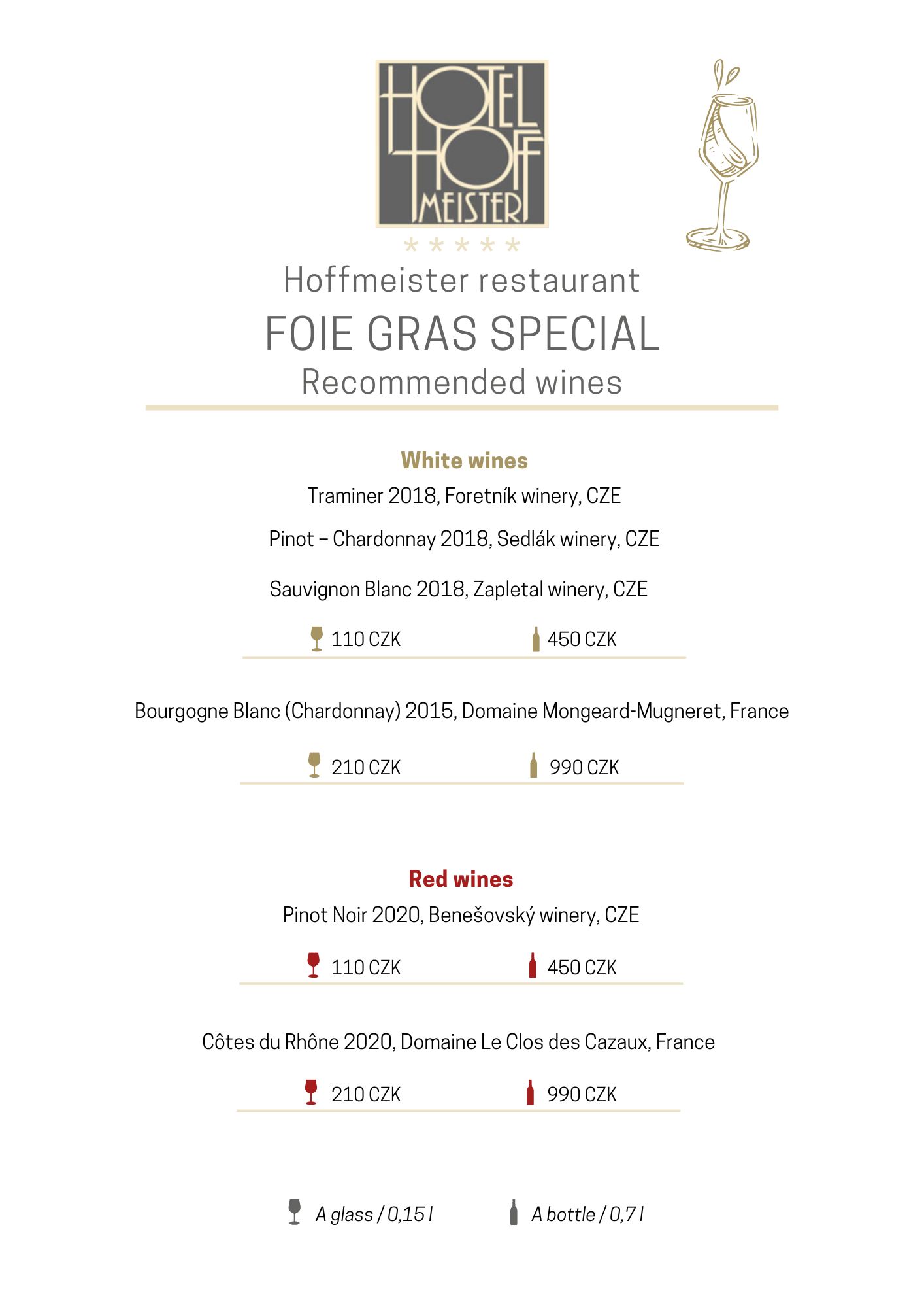 EN Foie Gras nabídka vín